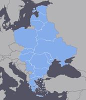 Eastern Europe GPS Map 2020.1 for Garmin Devices on microSD