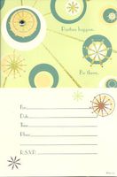 Parties Happen. Be There. Glitter Embellished Invitation 8 Count