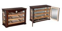 Prestige Import Group 250 Count Cigar Countertop Display Humidor w/ Trays