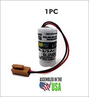 GE FANUC A98L-0031-0006 Replacement BATTERYBR-2/3AC2P, BR-2/3A CNC - PLC Logic Control