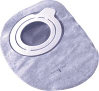 Coloplast Assura AC Easiflex Two-Piece Closed Pouch with Charcoal Filter 3/8" to 1-7/8" Stoma Opening, 2" Flange, 8-1/2" L, 500mL, Large, Transparent, Medium Adhesive Coupling, Soft Moisture-Absorbent Backing, Disposable (Box of 30 Each)