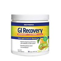 Enzymedica - GI Recovery, Fermented Digestive Drink Mix Supplement with Prebiotic Fiber, L-Glutamine and Superfoods, Tropical Greens Flavor, Gluten Free, 30 Servings (210 Grams)