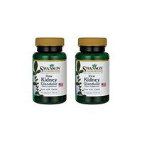 Swanson Kidney Glandular 500 mg 60 Caps 2 Pack