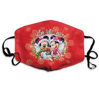 SSUJ7 Mickey Minnie Mouse Merry Christmas Men Women Adjustable Earloop Mouth Guard Anti-Dust Washable Reusable Mouth Guard for Kids Teens Adults Anti Pollution,Anti-smog