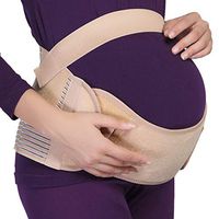 Neotech Care Maternity Pregnancy Support Belt/Brace - Back, Abdomen, Belly Band (Beige, L)