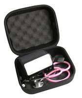 Casematix Blood Pressure Monitor Carry Case Compatible with Omron Evolv Wireless Upper Arm Blood Pressure Monitor, Blood Pressure Cuff Machine, Pulse Monitors, Cables and More