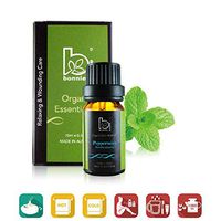 Peppermint 10ml - Bonnie House Essential Oils – 100% Organic ACO and USDA Certified Organic, Therapeutic Grade and Aromatherapy Use for Massage, Diffuser, Air Humidifier, Gift Set and Kit