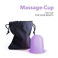 MASSAGE-CUP Revolutionary Anti Cellulite Sillicone Massage cup (Violet)