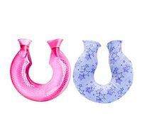 Winter Warm Hand Hot Water Bag Travel U-Type Hot Water Bottle,A3(Random Cover)