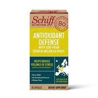 Antioxidant Defense with SOD Capsules, Schiff (30 Count in a Bottle), Gluten Free, Non-GMO & No Artificial Flavor Supplement That Helps Reduce Feelings of Stress and Occasional Fatigue٭,¹