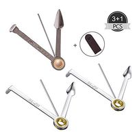 Pipe Tool,Tobacco Pipe Cleaners with 3 in 1 Durable 3 Packs Pipe Stainless Steel Pipe Cleaner, Cleaning Tool Reamers Tampe Tool for Tobacco Hookahs Pipe