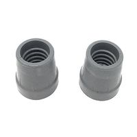 PCP Replacement Cane Tips, Grey, 1 Inch
