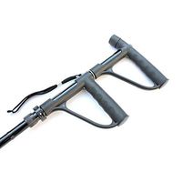 1pc Outdoor Non-Slip Elderly Canes Telescopic Folding Walking Stick Crutch Aluminum Alloy Cane with Light for Elder, Black