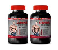 Boost Testosterone Supplement - Stamina Booster for Men - Premium Herbal Supplement - Horny Goat Weed Herbal Supplements - 2 Bottle 120 Capsules