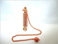 Jet Copper 16 Plate Isis Pendulum Chamber Reiki Wiccan Free Booklet Jet International Crystal Therapy Healing Dowsing A++ Metaphysical Spiritual Image is JUST A Reference.