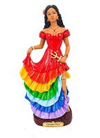 12 inch Orisha OYA Statue Santeria Lucumi Yoruba Figure Goddess of Wind & Storm