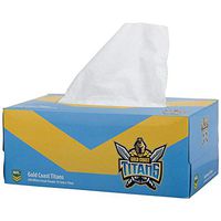 NRL Tissue Box 2Ply Gold Coast Titans 200