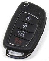 OEM Hyundai 4-Button Keyless Entry Remote Flip Key Fob (FCC ID: TQ8-RKE-4F31, P/N: 95430-2W110)