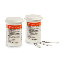 O’Well Tyson Bio HT100 Blood Glucose Test Strips, 100 Count (Exp: 11/2020)