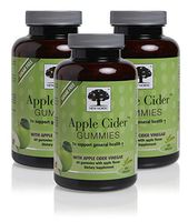 New Nordic Apple Cider Gummies, 60 Count, Pack of 3
