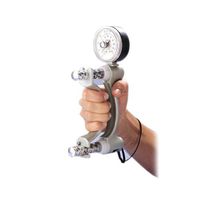 Jamar Hydraulic Hand Dynamometer, Lightweight Max Force Indicator to Measure Grip Strength, Calibrated Strengthener Measures PSI, Cordless Hand Evaluation Tool, Easy Squeeze Adjustable Exerciser