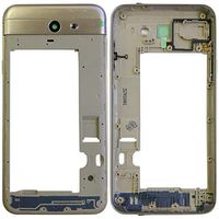 Phone case Phone Cover Rear Housing Frame for Galaxy J7 V J727V (Verizon)(Black) (Color : Gold)