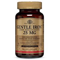 Solgar Gentle Iron 25mg, 90 Vegetable Capsules