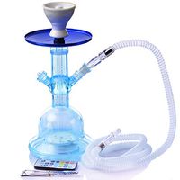 Mkxiaowei Hookah Water Pipe Set with LED Hookah Pipe