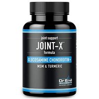 Dr. Emil's Joint Support Formula - Glucosamine Chondroitin, Turmeric and MSM - Doctor Formulated Joint Supplement for Mobility and Pain Relief - for Men and Women (60 Veggie Capsules)