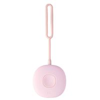 FEIYABDF Smart Personal Alarm for Women, APP/Bluetooth (Android BBsafeguard, iOS PPsafety). That Have Location/Recording Function, 120dB Self-Defense for Women、Elderly and Child (Pink)