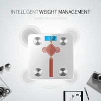 China Knows Good Luck Bluetooth Scales Weight Scales for People Electronic Bathroom Scale Tracks 8 Key Compositions Analyzer Sync with Fitness Apps 400 Lbs