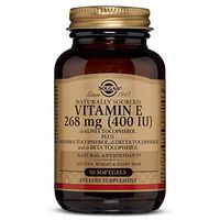 Vitamin E 268 MG (400 IU) Mixed Softgels (d-Alpha Tocopherol & Mixed Tocopherols) - 50 Count