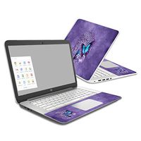 MightySkins Skin Compatible with HP Chromebook 14 (2014) - Celtic Butterflies | Protective, Durable, and Unique Vinyl Decal wrap Cover | Easy to Apply, Remove, and Change Styles | Made in The USA