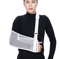 White Mesh Arm Sling Shower Sling Fashion Sling Shoulder Sling for Men and Women