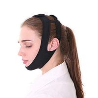 Easyinsmile Anti Snoring Chin Strap,Stop Snore Solution,Adjustable Strips Snoring Reducing Aids for Men and Women (Black)