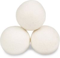 Wool Dryer Balls Premium Reusable Natural Fabric Softener by ShuYue (3pcs)