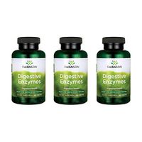 Swanson Digestive Enzymes Digestion Support 180 Tabs 3 Pack