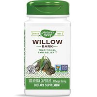 Nature's Way Willow Bark, 800 mg per serving, 100 Capsules