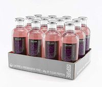 Isopure 40g Protein, Zero Carb Ready-To-Drink- Grape, 20 Ounce (Pack of 12)