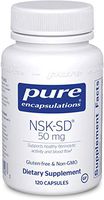 Pure Encapsulations - NSK-SD - Nattokinase 50 mg - Enzymes to Promote Healthy Blood Flow, Circulation, and Blood Vessel Function - 120 Capsules