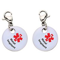 Metal Implant Snap-On Bracelet Charm-Parent (Stainless Steel),111