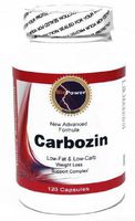 Carbozin Carb Blocker and Fat Blocker with Active Ingredients White Kidney Bean Extract, Gymnema Sylvestris, Guarana, Coleus Forskolii, Chromium Polynicoti