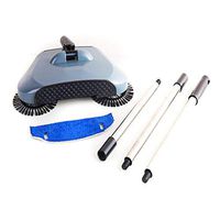 Gaoxingbianlidian Sweeper, Blue-gray Workmanship Exquisite Mopping Machine, Hand-pushing Lazy Sweeping Artifact (blue-gray, 3019110cm) Handheld fully automatic