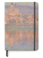 Claude Monet Art UV Printed on PU Leather A5 Bullet Dotted Journal Notebook