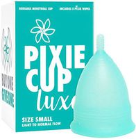 Pixie Cup Luxe - Number 1 for Most Active Period Cup - Every Menstrual Cup Purchased One is Given to a Woman in Need! (Small)