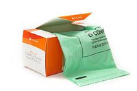 Full Circle Fresh Air 2.5 Gallon Compostable Waste Bags for Compost Collector 25ct (Pack of 3)