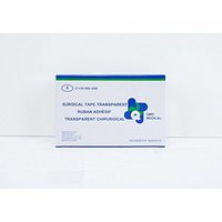 QMD Medical Transparent Plastic Tape, 2" x 10 Yards, 6/Box