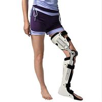 YC° Knee Brace, Knee Ankle Foot Orthosis KAFO Brace Fixed Stiff Thigh Knee Joint Ankle Foot Spport and Ankle Fixator,(Left Leg Right Leg),rightleg