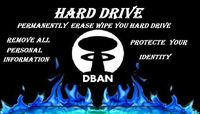 WIPE HARD DRIVE DISK MANAGEMENT ERASER WINDOWS USB FOR PC & LAPTOP AND DESKTOP