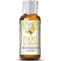 Peaches & Cream Scented Oil by Good Essential (Huge 1oz Bottle - Premium Grade Fragrance Oil) - Perfect for Aromatherapy, Soaps, Candles, Slime, Lotions, and More!